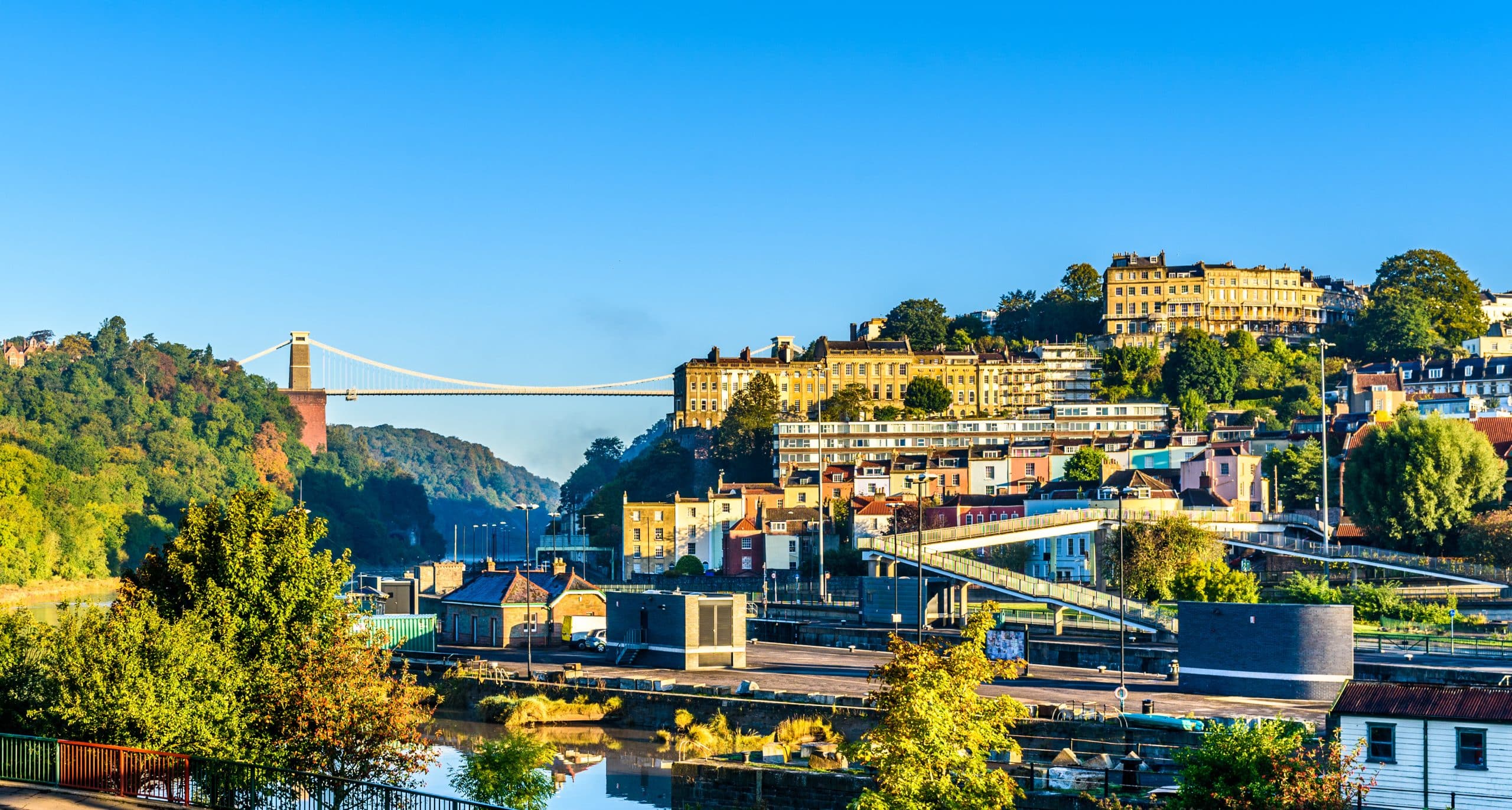 Clifton village in Bristol